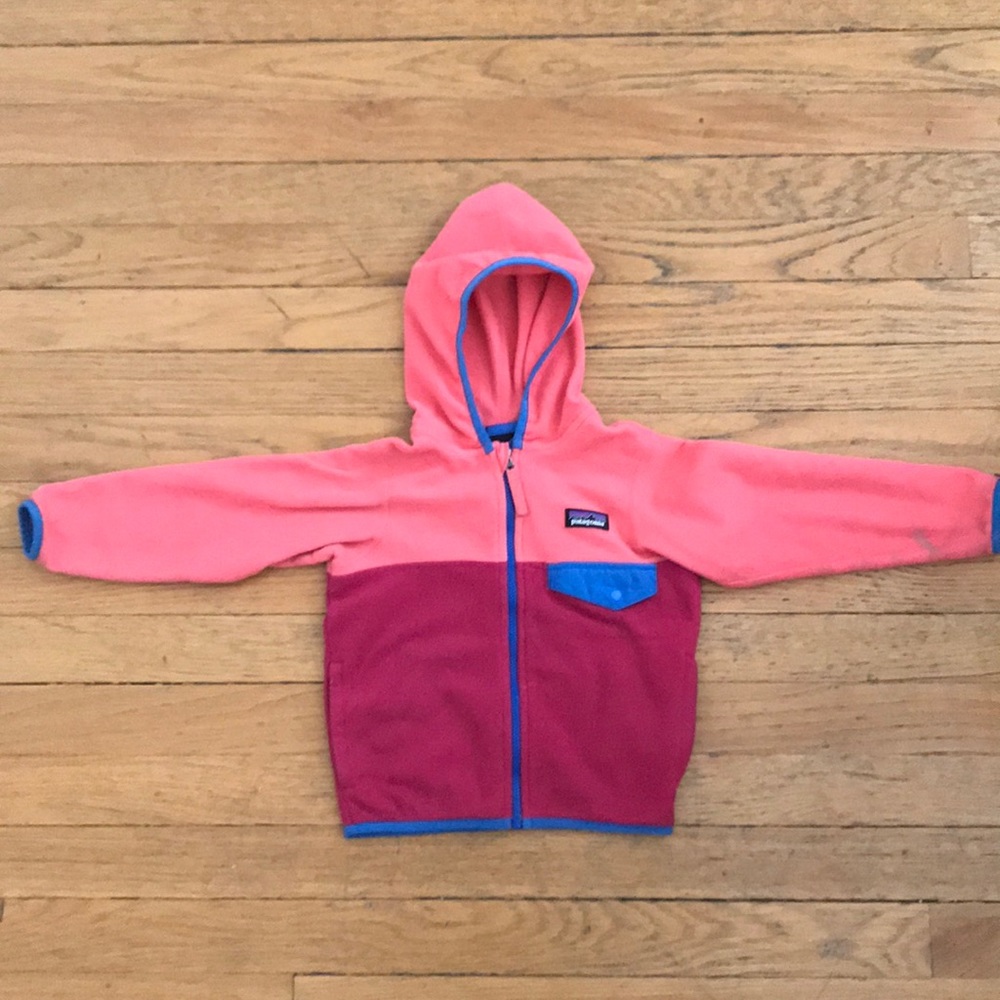 Patagonia kids fleece hoodie 2T